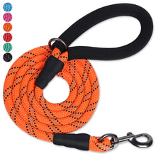 Load image into Gallery viewer, VIVAGLORY Strong Rope Dog Leash with Thick Neoprene Padded Handle