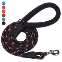 Load image into Gallery viewer, VIVAGLORY Strong Rope Dog Leash with Thick Neoprene Padded Handle