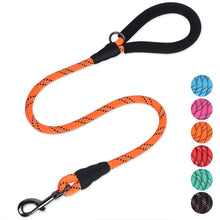 Load image into Gallery viewer, VIVAGLORY Strong Rope Dog Leash with Thick Neoprene Padded Handle