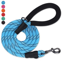 Load image into Gallery viewer, VIVAGLORY Strong Rope Dog Leash with Thick Neoprene Padded Handle