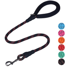 Load image into Gallery viewer, VIVAGLORY Strong Rope Dog Leash with Thick Neoprene Padded Handle