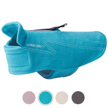 Load image into Gallery viewer, Vivaglory Dog Fleece Coat Warm Jacket with Hook and Loop Fastener, Easy to Take on and Off, Winter Vest Sweater for Small Medium Large Dogs Puppy Windproof Clothes for Cold Weather