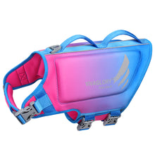 Load image into Gallery viewer, VIVAGLORY Neoprene Dog Life Jacket Reflective &amp; Adjustable Life Vest with Superior Buoyancy and Rescue Handle for Swimming &amp; Boating