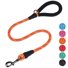 Load image into Gallery viewer, VIVAGLORY Strong Rope Dog Leash with Thick Neoprene Padded Handle