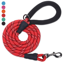 Load image into Gallery viewer, VIVAGLORY Strong Rope Dog Leash with Thick Neoprene Padded Handle