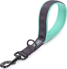 Load image into Gallery viewer, VIVAGLORY Short Dog Leash with Padded Handle, Double Webbing Nylon Reflective Pet Leashes for Training &amp; Walking, Dog Lead for Medium &amp; Large Dogs