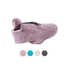 Load image into Gallery viewer, Vivaglory Dog Fleece Coat Warm Jacket with Hook and Loop Fastener, Easy to Take on and Off, Winter Vest Sweater for Small Medium Large Dogs Puppy Windproof Clothes for Cold Weather