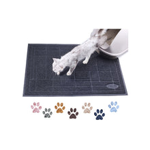 Load image into Gallery viewer, Vivaglory Cat Litter Mat, Extra Large (35&quot;×23&quot;) Durable Litter Box Mat with Waterproof and Anti-Slip Back, Soft on Paws, Easy to Clean