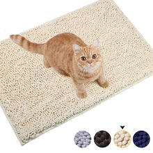 Load image into Gallery viewer, Vivaglory 3D Design Microfiber Cat Litter Mats Trap All Kind of Litter, 31&quot;× 20&quot; or 35&quot;× 25&quot; Large Litter Mat with Waterproof Back, Super Soft to Walk on, Machine Washable