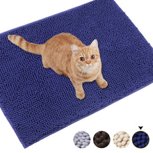 Load image into Gallery viewer, Vivaglory 3D Design Microfiber Cat Litter Mats Trap All Kind of Litter, 31&quot;× 20&quot; or 35&quot;× 25&quot; Large Litter Mat with Waterproof Back, Super Soft to Walk on, Machine Washable