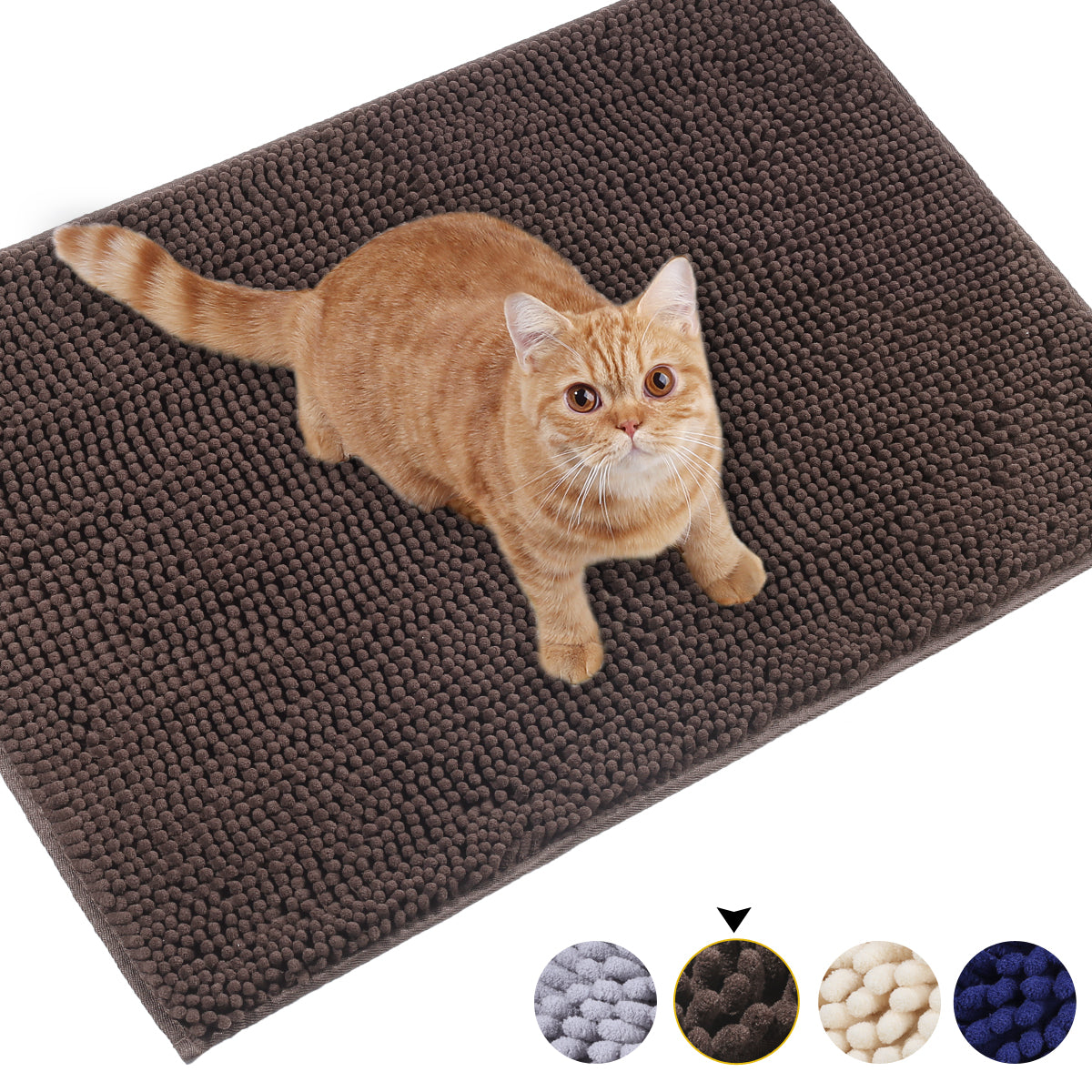 Vivaglory Cat Litter Mat, Extra Large (35×23) Durable Litter Box Mat –  VIVAGLORY