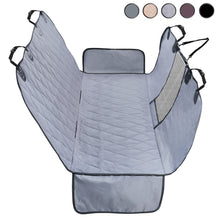 Load image into Gallery viewer, Vivaglory Dog Seat Covers, Mesh Visual Window with Extra Strap &amp; Buckles for Safety, Durable &amp; Quilted Dog Car Hammock with Side Flaps, Universal fit for Most Cars