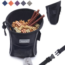 Load image into Gallery viewer, Vivaglory Dog Treat Bag, Hands-Free Puppy Training Pouch with Adjustable Waistband and Built-in Dog Waste Bag Dispenser