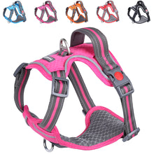Load image into Gallery viewer, VIVAGLORY new Dog Harness for Walking, Hiking, Running &amp; Training, No Pull Puppy Vest Harnesses with Front Hook