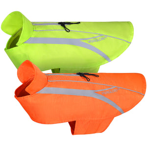 VIVAGLORY new Dog Safety Vests, Reflective Dog Wind Breaker Jackets, Water-Resistant & Lightweight Coats