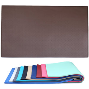 Vivaglory Pet Food Mat 24" L x 16" W or 19" L x 12" W, Waterproof Non-Slip Food Grade Silicone Mat with Raised Edge, Anti-Messy Dog Bowl Mat for Food and Water for Dogs Cats