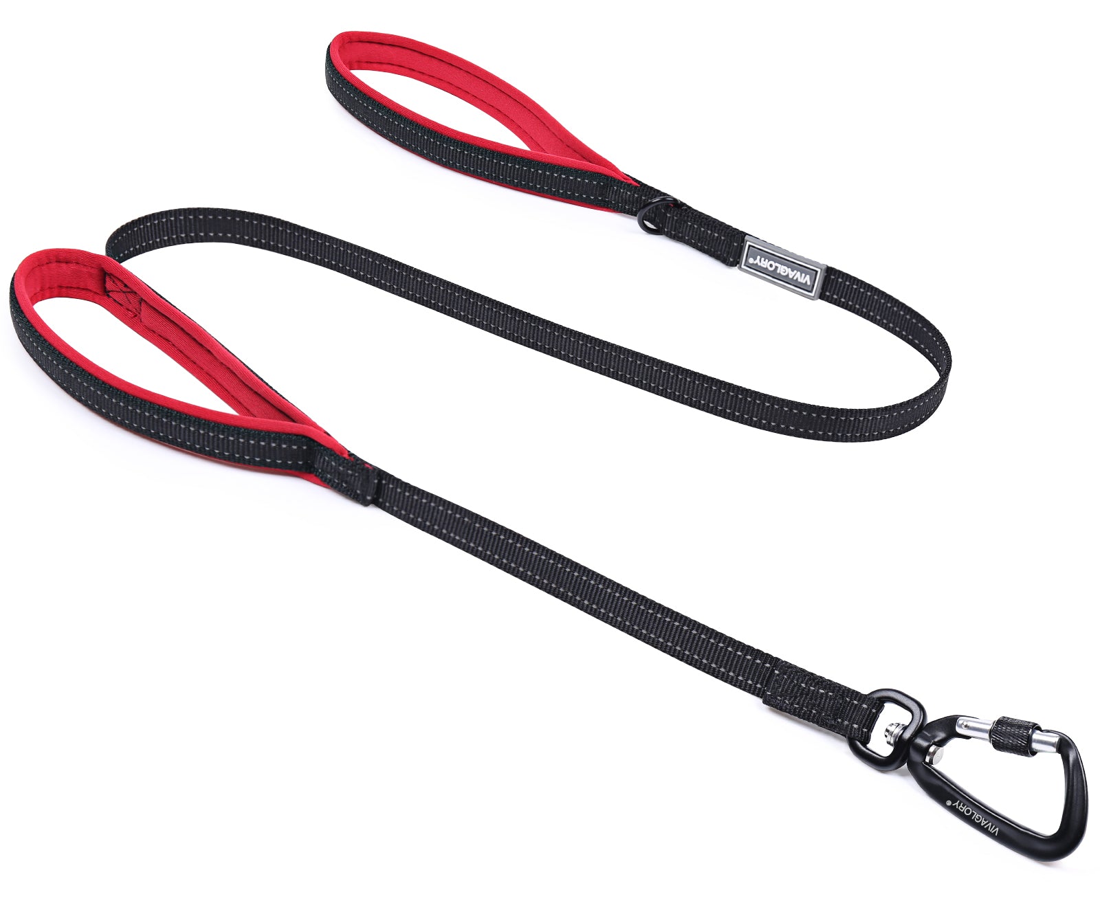 thumbnail image 2 of Dog Leash 6 Foot With 2 Handles - Heavy Duty Reflective Lead For Large/Medium Dogs, Training & Walking 2 of 11