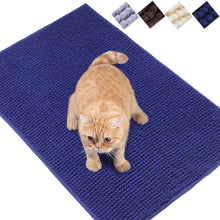 Load image into Gallery viewer, Vivaglory Cat Litter Mats, 31&quot;× 20&quot; Large or 35&quot;× 25&quot; Extra Large Super Soft Microfiber Pet Mats for Litter Boxes with Waterproof Back, Machine Washable