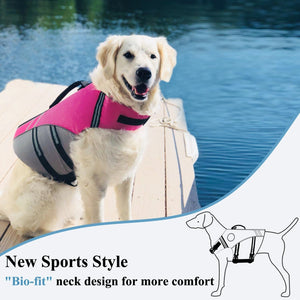 Water woofer deals dog life jacket