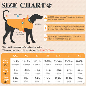 VIVAGLORY new Cold Weather Dogs Coat, Reflective Warm Fleece Lined Winter Puppy Jacket Cloth, Windproof Water Resistant Comfortable Cozy Pet Apparel