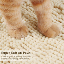 Load image into Gallery viewer, Vivaglory 3D Design Microfiber Cat Litter Mats Trap All Kind of Litter, 31&quot;× 20&quot; or 35&quot;× 25&quot; Large Litter Mat with Waterproof Back, Super Soft to Walk on, Machine Washable