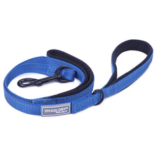 Load image into Gallery viewer, VIVAGLORY Dog Leash Traffic Padded Two Handles, Heavy Duty Reflective Leashes for Control Safety Training, Walking Lead for Small to Large Dogs