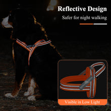 Load image into Gallery viewer, VIVAGLORY new Dog Halter Harness of Sports Style, Safer &amp; Comfortable Replacement for Collar, Easy Fit Service Dog Harness for Training &amp; Walking, Fits Small Medium and Large Dogs