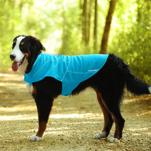 Vivaglory Fleece Vest Dog Cold Weather Sweater for Small Dogs, Adjustable Winter Warm Clothes with Two-Way Zipper Opening, Reflective Coats Pet Jacket for Puppies Small Medium Large Dogs