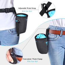 Load image into Gallery viewer, VIVAGLORY Dog Treat Bag, Hands-Free Puppy Training Pouch with Adjustable Waistband and Built-in Dog Waste Bag Dispenser