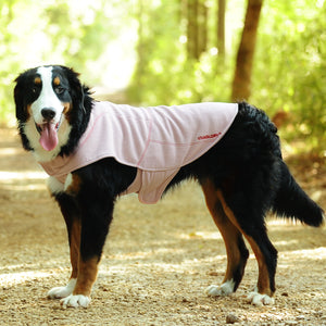 Vivaglory Fleece Vest Dog Cold Weather Sweater for Small Dogs, Adjustable Winter Warm Clothes with Two-Way Zipper Opening, Reflective Coats Pet Jacket for Puppies Small Medium Large Dogs