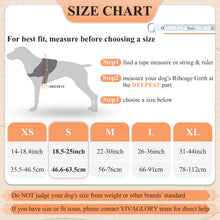 Load image into Gallery viewer, VIVAGLORY new Service Dog Harness, No Pull Adjustable Pet Vest Harness with Padded Handle, Reflective Training Vest Comfort Fit with 4 PCS Removable Patches for Small Medium Large Dogs, Easy On &amp; Off