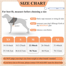 Load image into Gallery viewer, VIVAGLORY new Service Dog Harness, No Pull Adjustable Pet Vest Harness with Padded Handle, Reflective Training Vest Comfort Fit with 4 PCS Removable Patches for Small Medium Large Dogs, Easy On &amp; Off