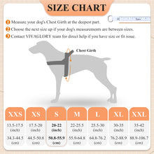 Load image into Gallery viewer, VIVAGLORY new Dog Halter Harness of Sports Style, Safer &amp; Comfortable Replacement for Collar, Easy Fit Service Dog Harness for Training &amp; Walking, Fits Small Medium and Large Dogs
