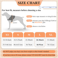 Load image into Gallery viewer, VIVAGLORY new Service Dog Harness, No Pull Adjustable Pet Vest Harness with Padded Handle, Reflective Training Vest Comfort Fit with 4 PCS Removable Patches for Small Medium Large Dogs, Easy On &amp; Off