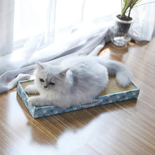 Load image into Gallery viewer, Vivaglory Cat Scratcher with Box, High Density Corrugated Cardboard Reversible Cat Scratching Pad Kitty Sofa Lounge, Catnip Included (Narrow &amp; XXL Extra Wide)