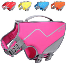 Load image into Gallery viewer, Vivaglory New Neoprene Sports Style Dog Life Jackets, Snug &amp; Safer Dog Life Vest with Superior Buoyancy &amp; Rescue Handle