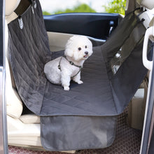 Load image into Gallery viewer, Vivaglory Dog Seat Covers, Mesh Visual Window with Extra Strap &amp; Buckles for Safety, Durable &amp; Quilted Dog Car Hammock with Side Flaps, Universal fit for Most Cars