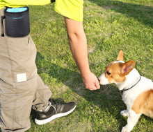 Load image into Gallery viewer, VIVAGLORY Dog Treat Bag, Hands-Free Puppy Training Pouch with Adjustable Waistband and Built-in Dog Waste Bag Dispenser