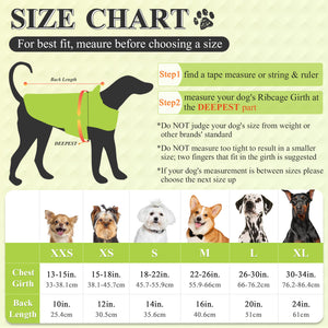 VIVAGLORY new  Dog Raincoat for Medium Dogs, Easy on & Off Pet Rain Clothes with Storage Bag, Reflective Lightweight Breathable Dogs Safety Vest Jackets for Adventures, Walking, Hunting, Bright Yellow
