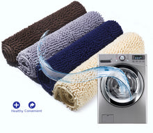 Load image into Gallery viewer, Vivaglory 3D Design Microfiber Cat Litter Mats Trap All Kind of Litter, 31&quot;× 20&quot; or 35&quot;× 25&quot; Large Litter Mat with Waterproof Back, Super Soft to Walk on, Machine Washable