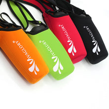 Load image into Gallery viewer, Vivaglory Insulated Neoprene Water Bottle Holder Sling with Wide Adjustable Shoulder Strap, Great for Stainless Steel and Plastic Bottles, Sport and Energy Drinks