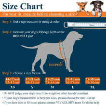 Load image into Gallery viewer, Vivaglory Ripstop Dog Life Vest, Reflective &amp; Adjustable Life Jacket for Dogs with Rescue Handle for Swimming &amp; Boating