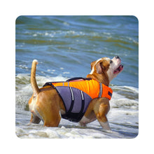 Load image into Gallery viewer, Vivaglory New Sports Style Ripstop Dog Life Jacket Safety Vest with Superior Buoyancy &amp; Rescue Handle